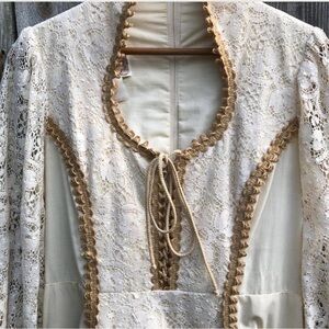 RARE Size 13! Vintage Gunne Sax Renaissance Dress